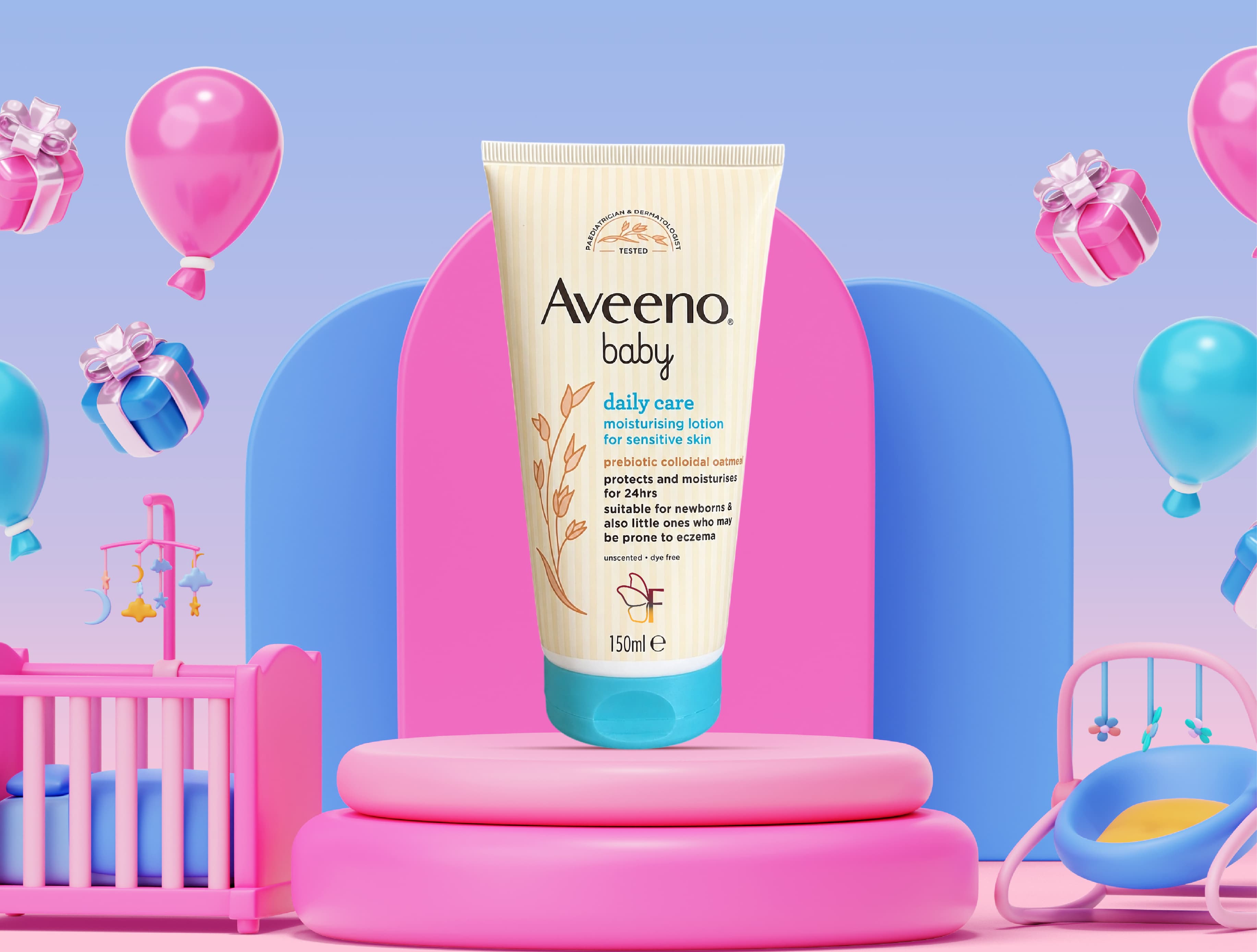 Aveeno Baby Daily Care Moisturising Lotion 