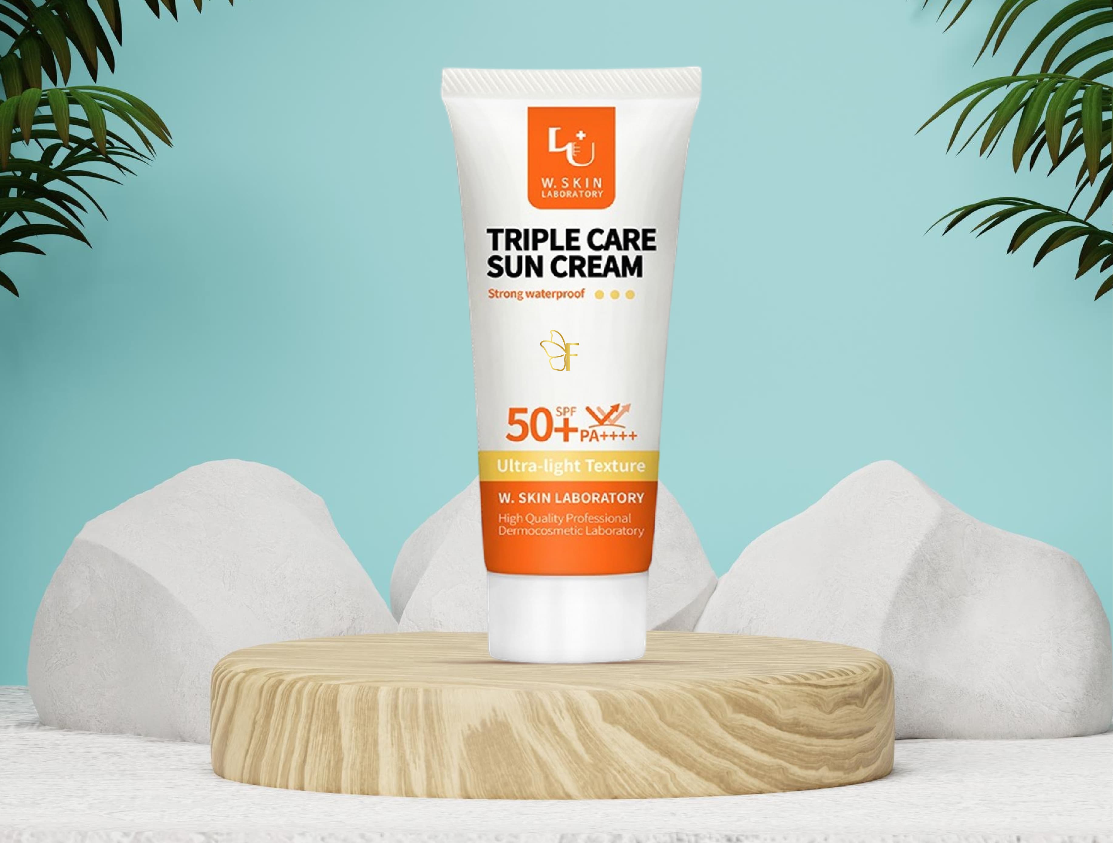 W.SKIN LABORATORY Triple Care Sun Cream SPF50+ PA++++ – 60g
